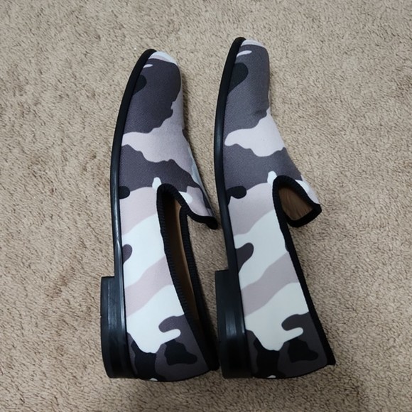Duke + Dexter Stormtrooper Camo Loafer, Gray/Light Pink/White, Size 10